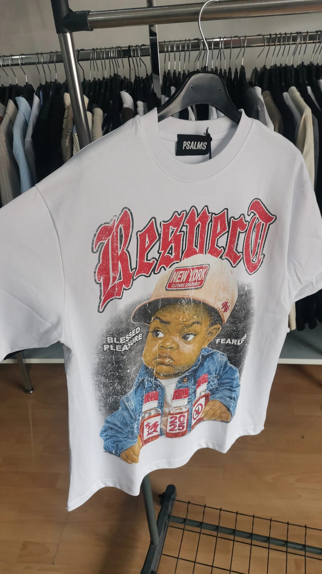 T-SHIRT RESPECT BIANCA