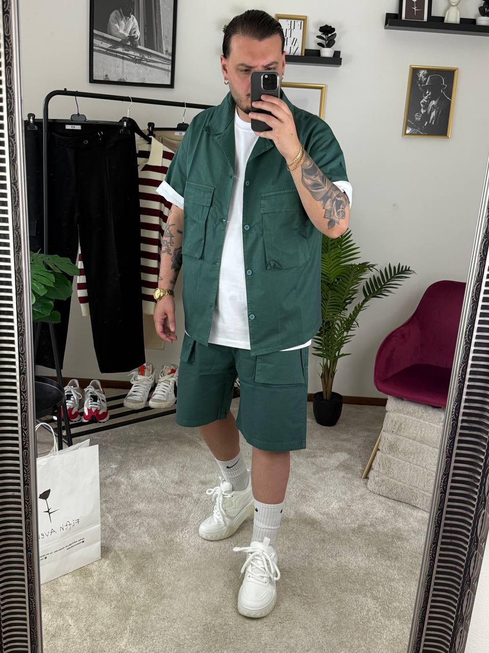 COORDINATO CARGO VERDE 25