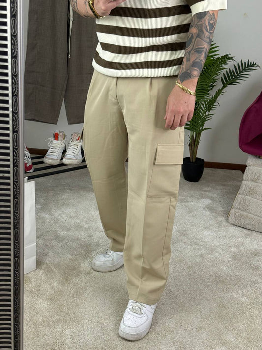 PANTALONE CLASSIC CARGO BEIGE