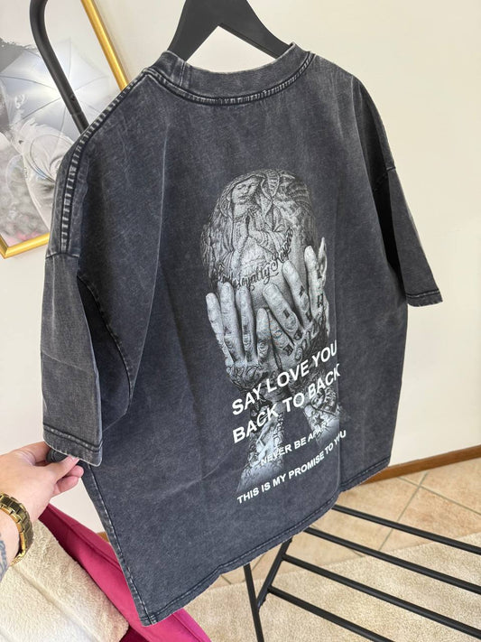 T-SHIRT LOVE PIOMBO