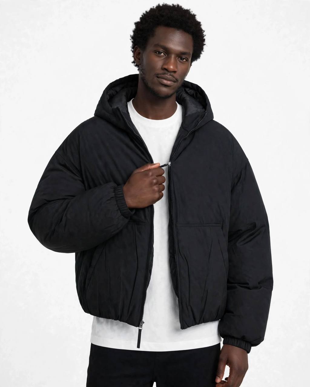 BOMBERINO PUFFER FAST NERO