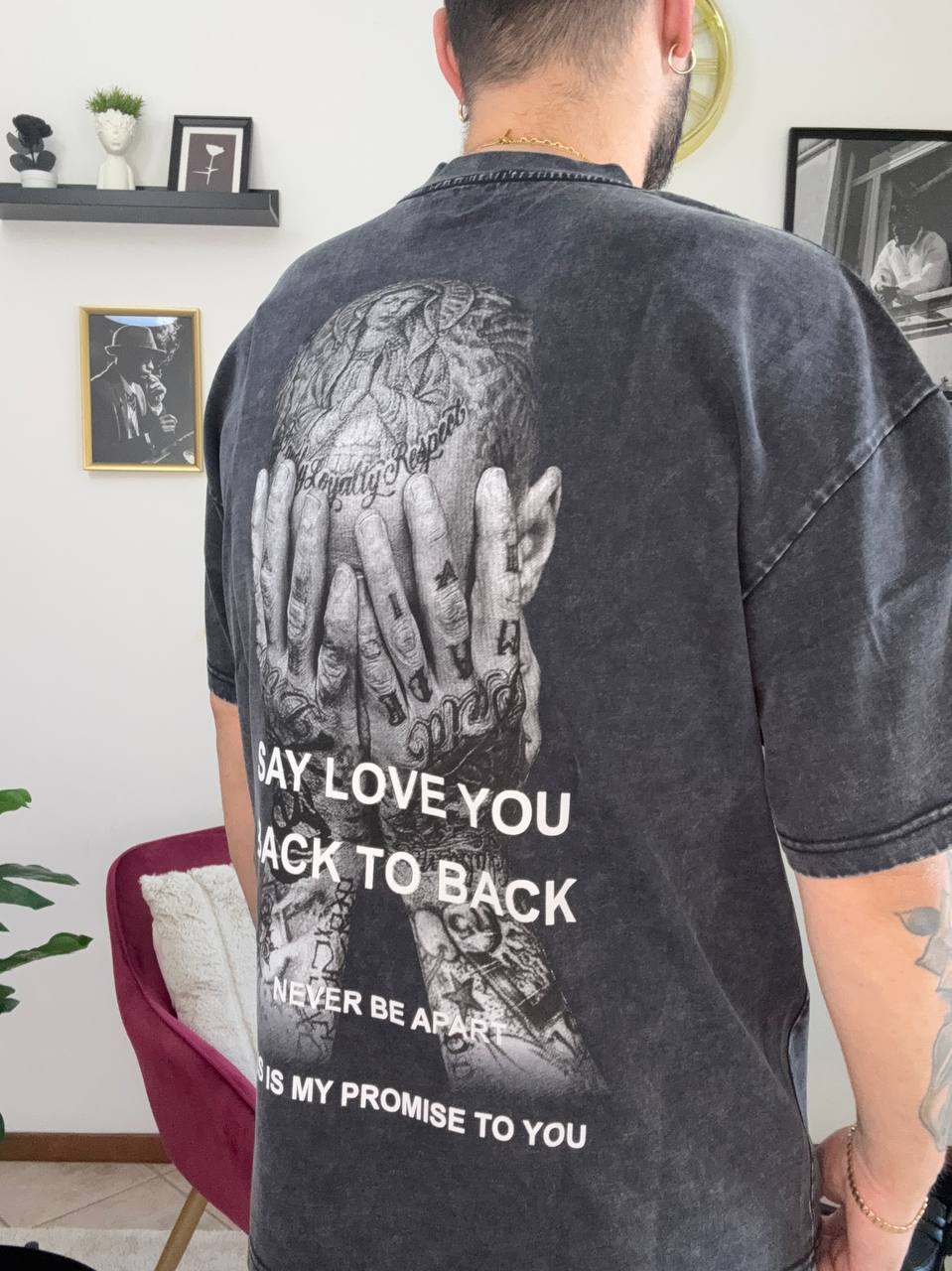 T-SHIRT LOVE PIOMBO