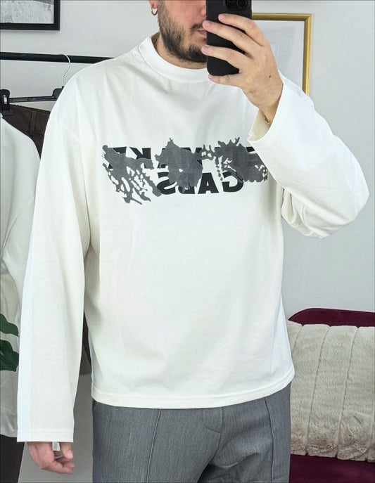 T-SHIRT MANICA LUNGA GABS BIANCA