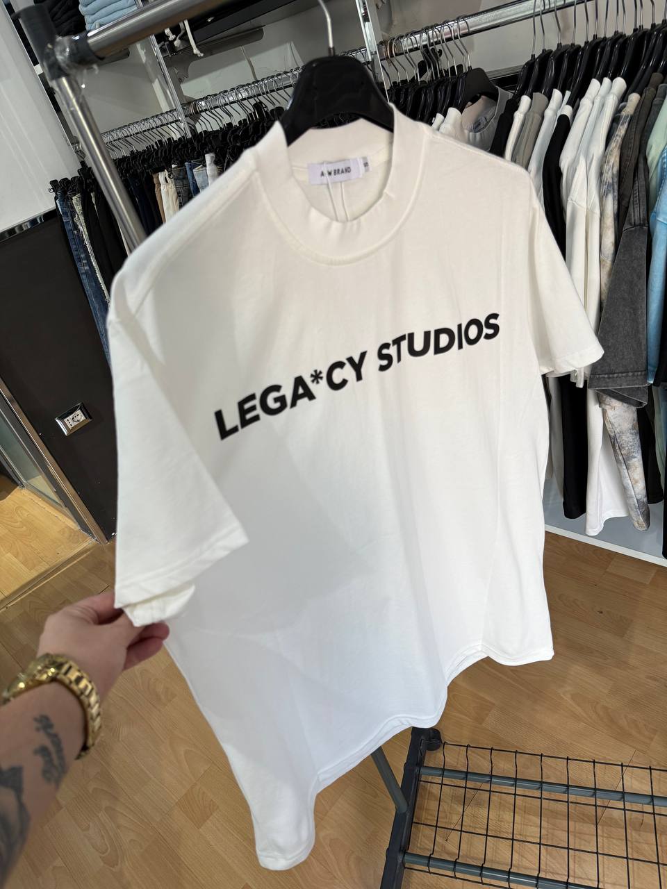T-SHIRT STAMPA STUDIOS BIANCA