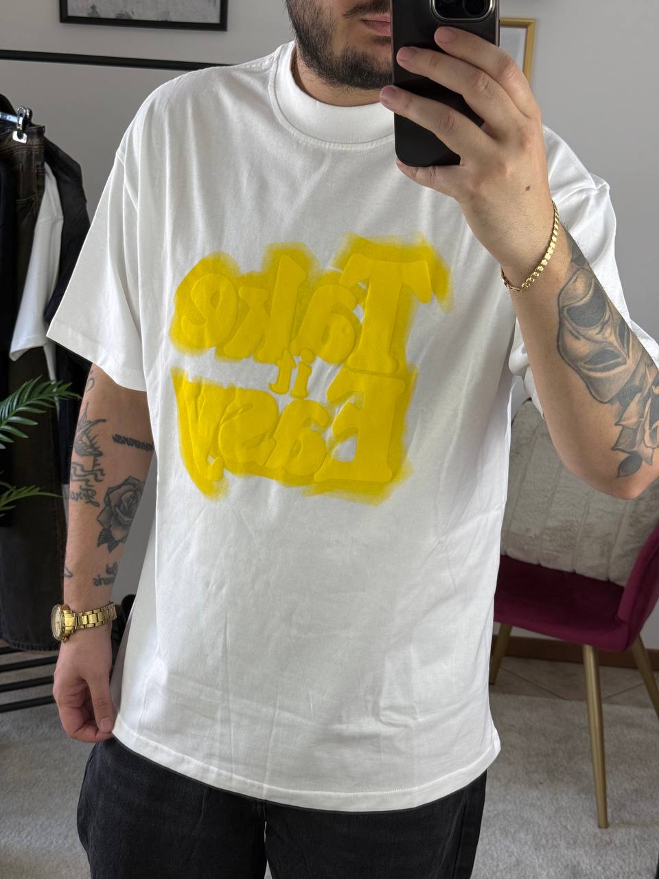 T-SHIRT EASY BIANCA
