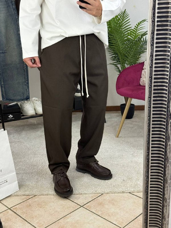 PANTALACCIO WEST MARRONE