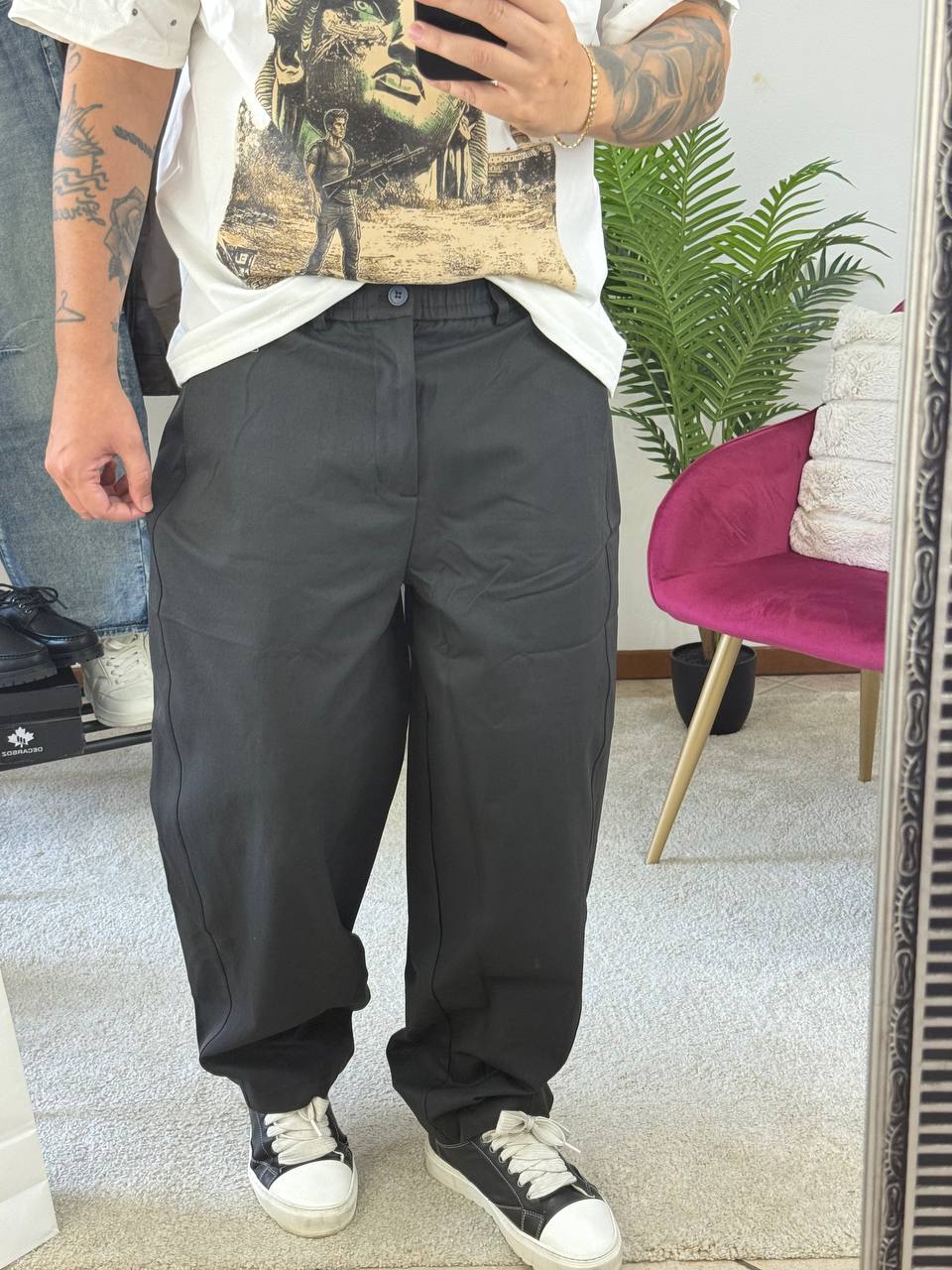 PANTALONE BALLOON CLASSIC NERO
