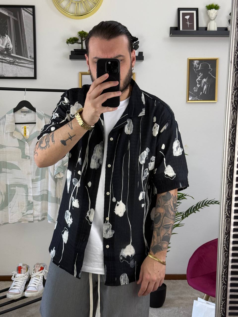 CAMICIA FANTASY FIORI