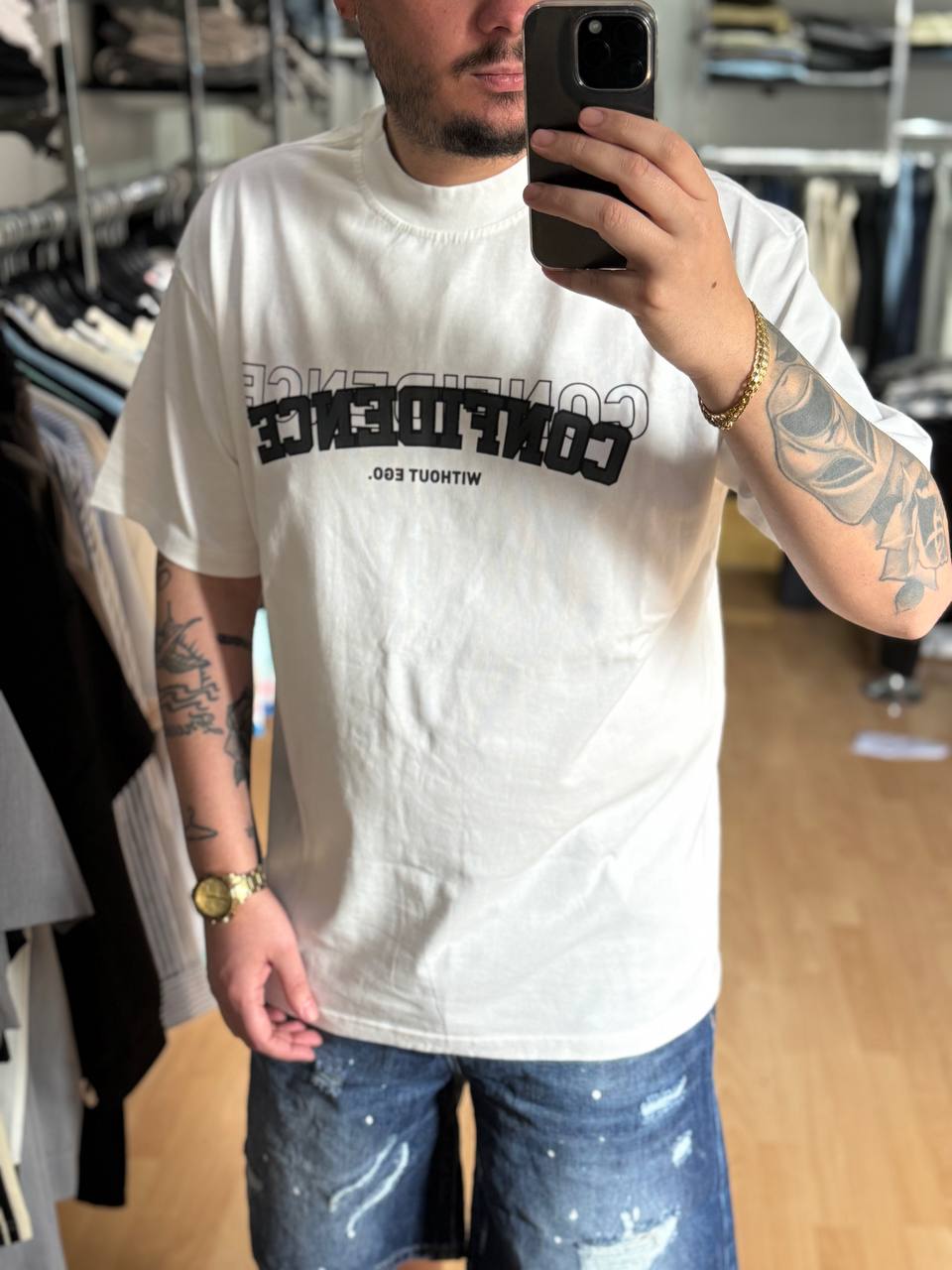 T-SHIRT CONFIDANCE BIANCA