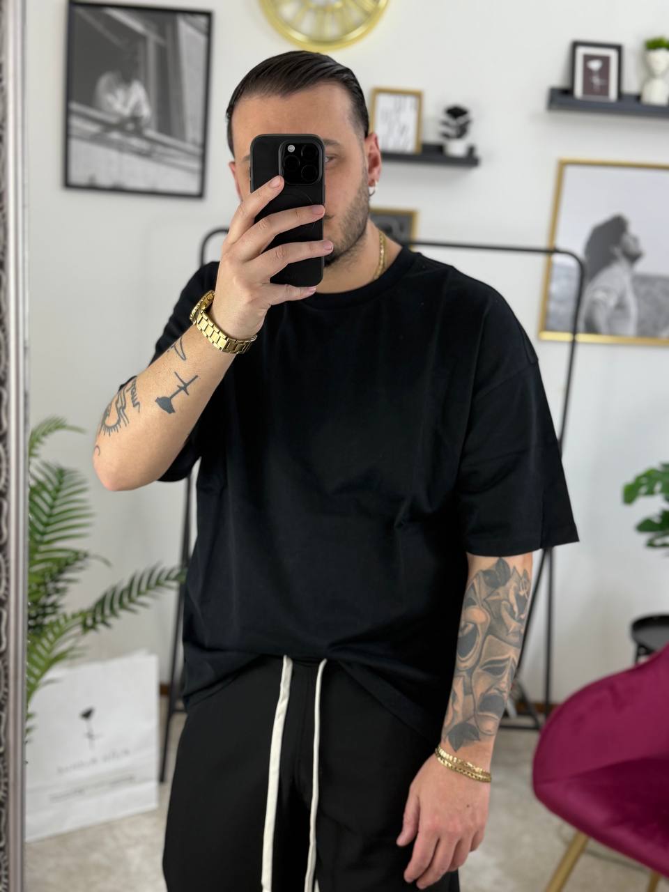T-SHIRT BASIC PREMIUM NERA