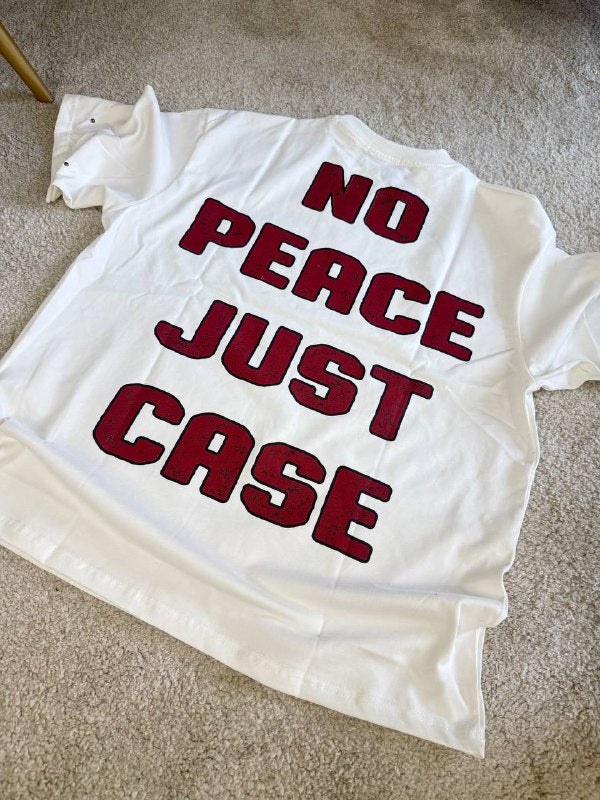 T-SHIRT NO PEACE BIANCA