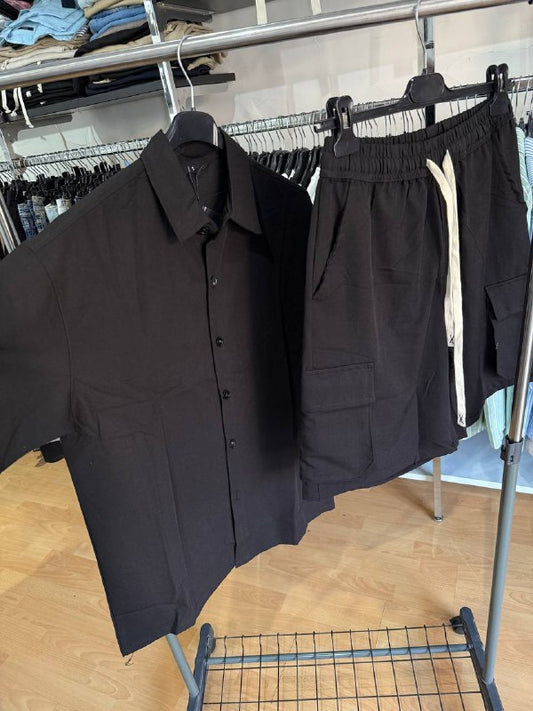 COORDINATO CARGO NERO