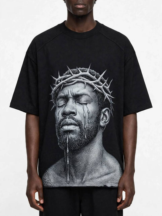 T-SHIRT JESUS NERA
