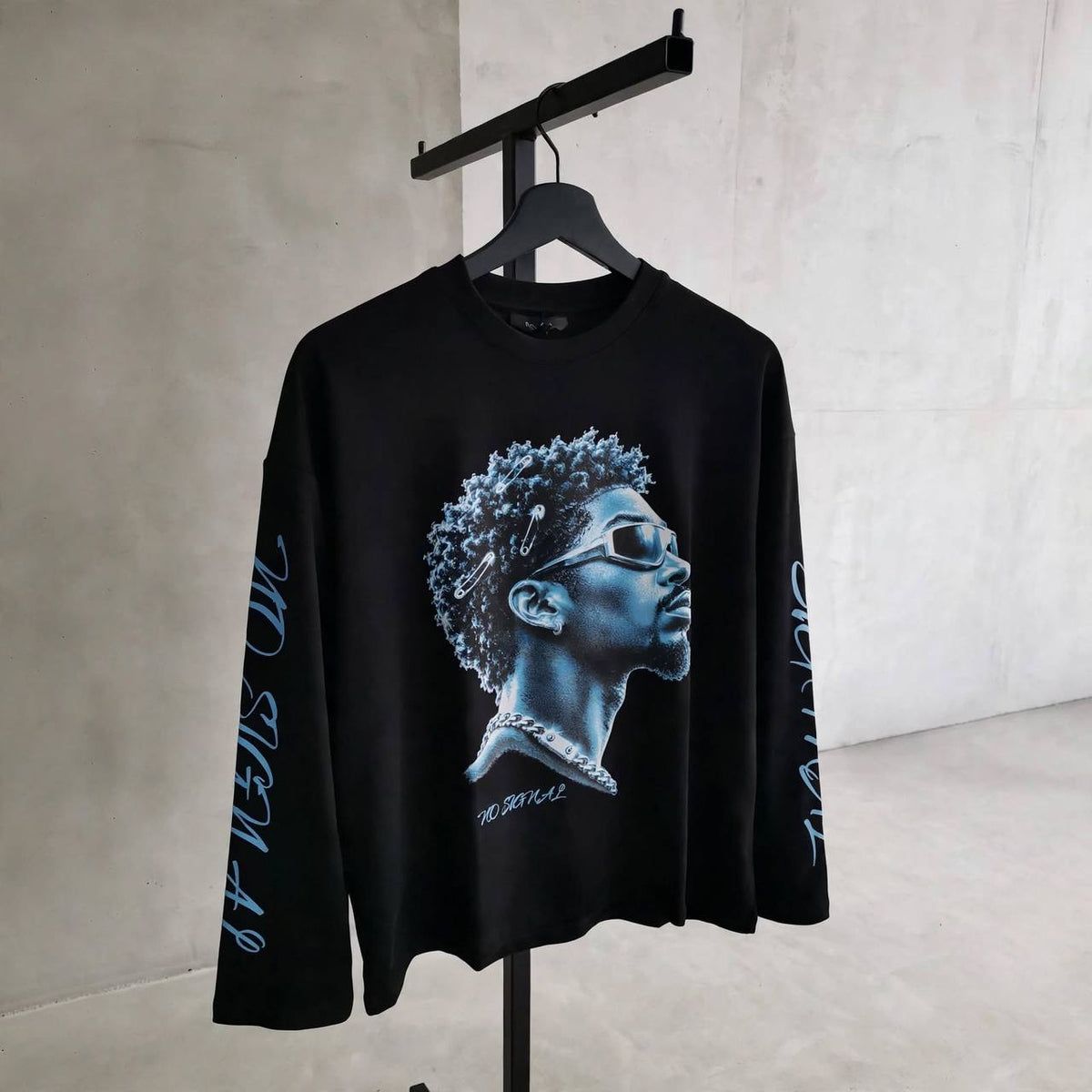 T-SHIRT NO SIGNAL NERA