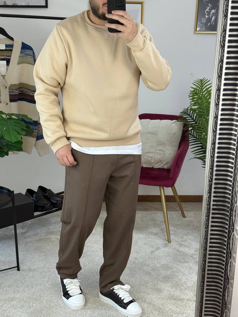 FELPA BASIC GIROCOLLO