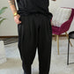 PANT. FONDO LARGO MOD. Z**A NERO