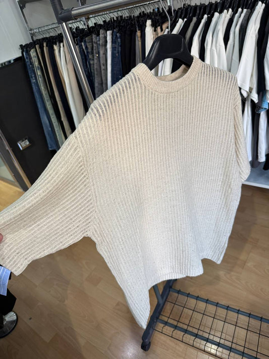 T-SHIRT PREMIUM TRAFORATA SABBIA