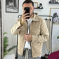 CAMICIONE ZIP BEIGE