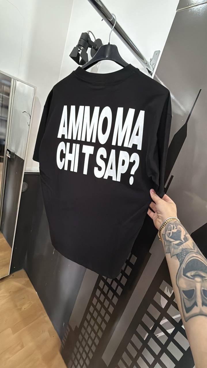 T-SHIRT AMMO MA CHI T SAP NERA