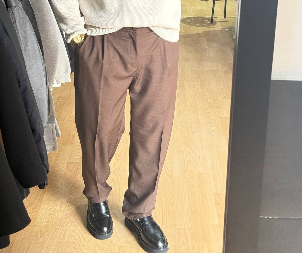 PANTALONE IM10 MARRONE