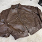 BOMBER ECOPELLE TASCONI XFEEL MARRONE