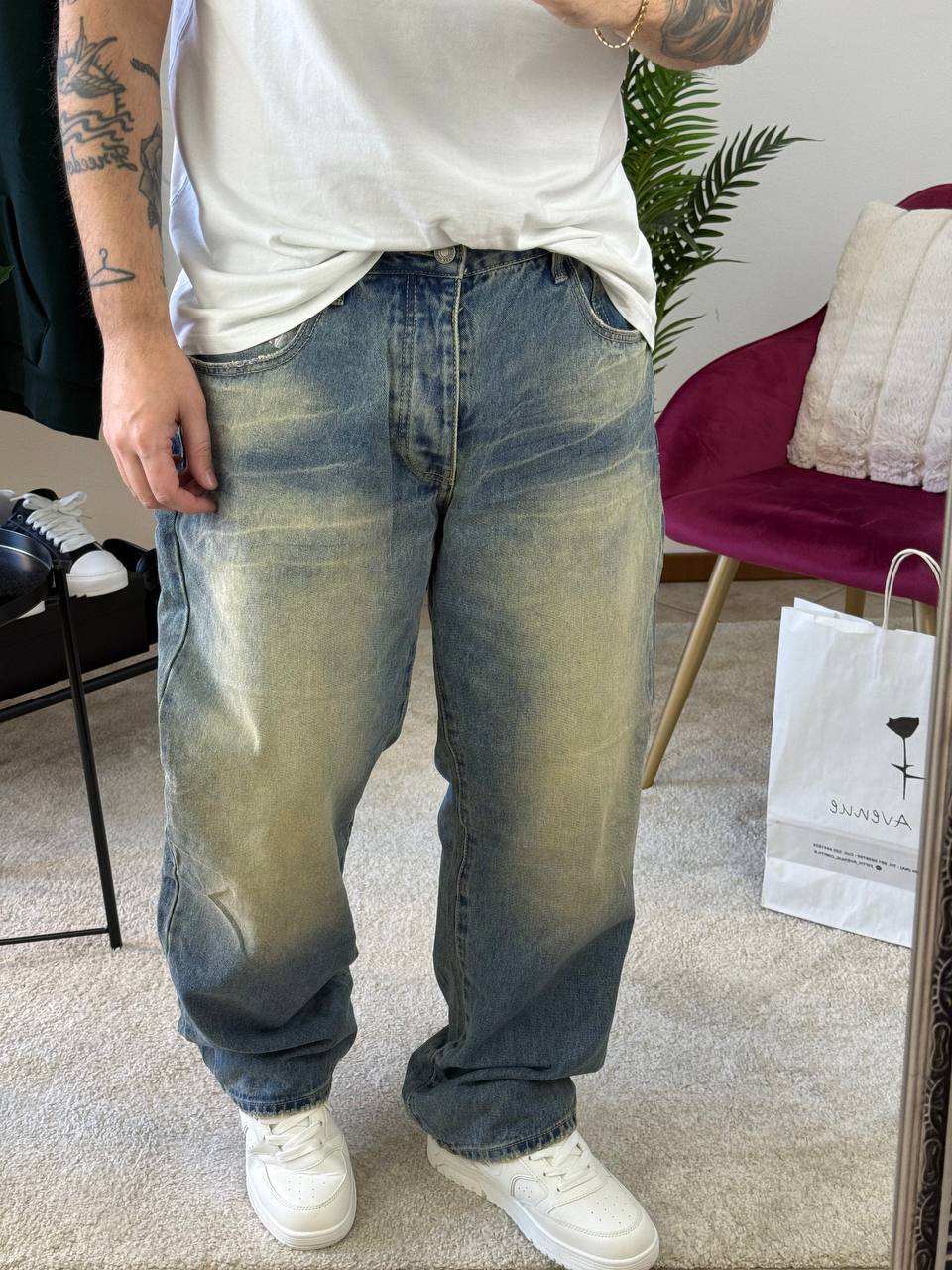 JEANS BAGGY SABBIATO NEW