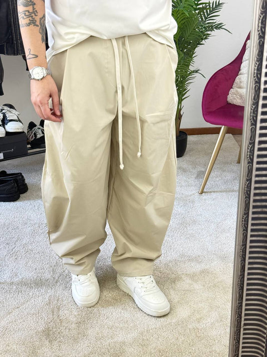 PANTALONE BALLOON TECNICO BEIGE