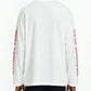 T-SHIRT LUNGA BOCCA BIANCA