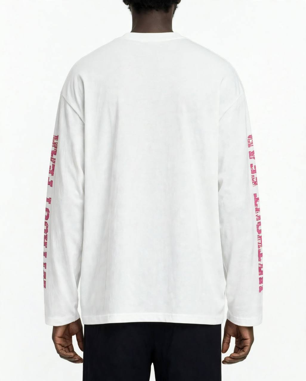 T-SHIRT LUNGA BOCCA BIANCA