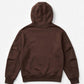 FELPA CAPPUCCIO WEAR BRILLANRINI MARRONE