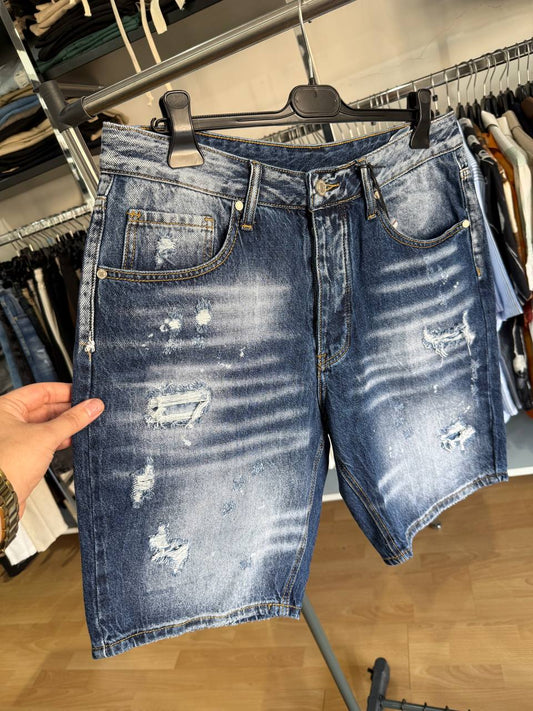 BERMUDA JEANS SFUMATP 2 INTERMEDIO