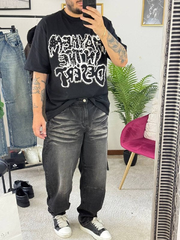 T-SHIRT DESERT NERA