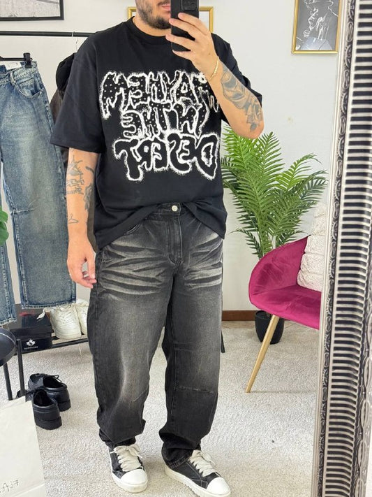 T-SHIRT DESERT NERA