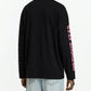 T-SHIRT LUNGA BOCCA NERA