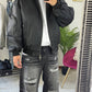 BOMBER ECOPELLE 01 NERO