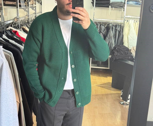 CARDIGAN BASIC PREMIUM VERDE