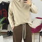 POLO MOD. P***A MANICA LUNGA BEIGE