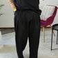 PANT. FONDO LARGO MOD. Z**A NERO