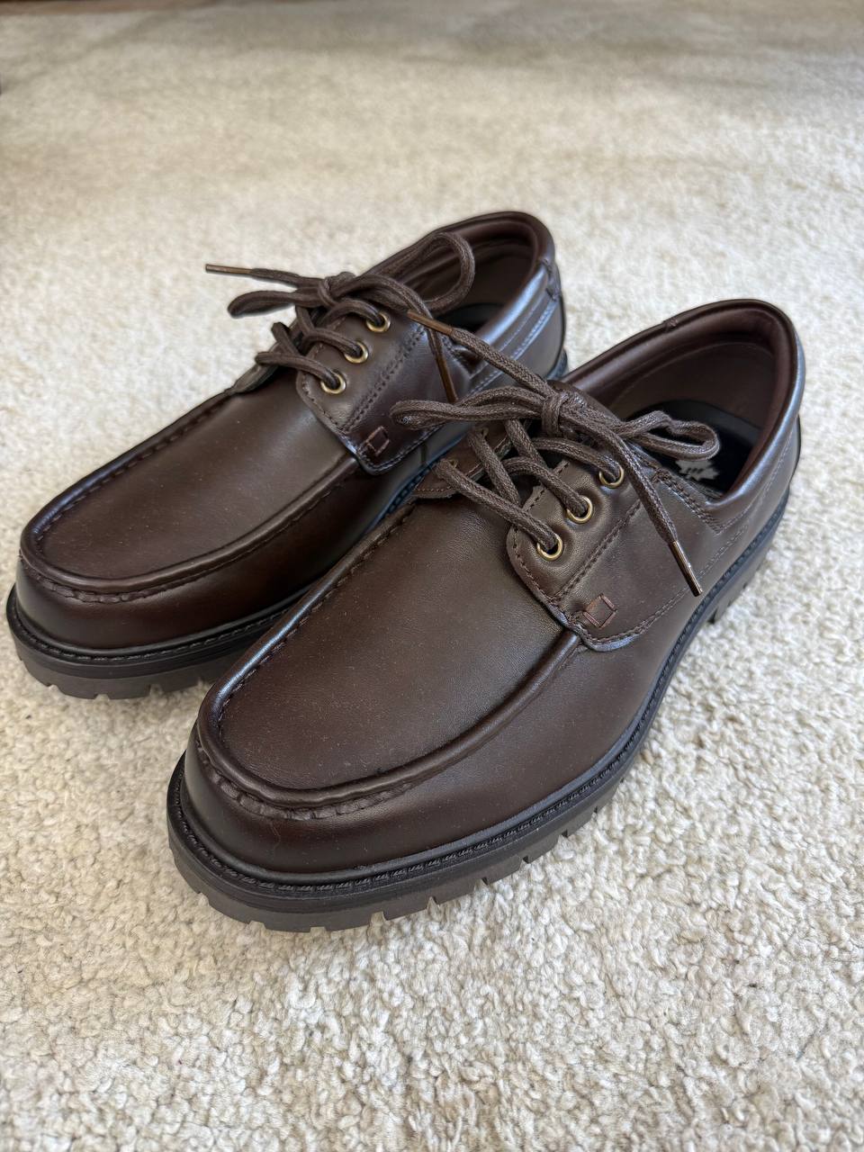 MOCASSINO MOD. TIMB. MARRONE