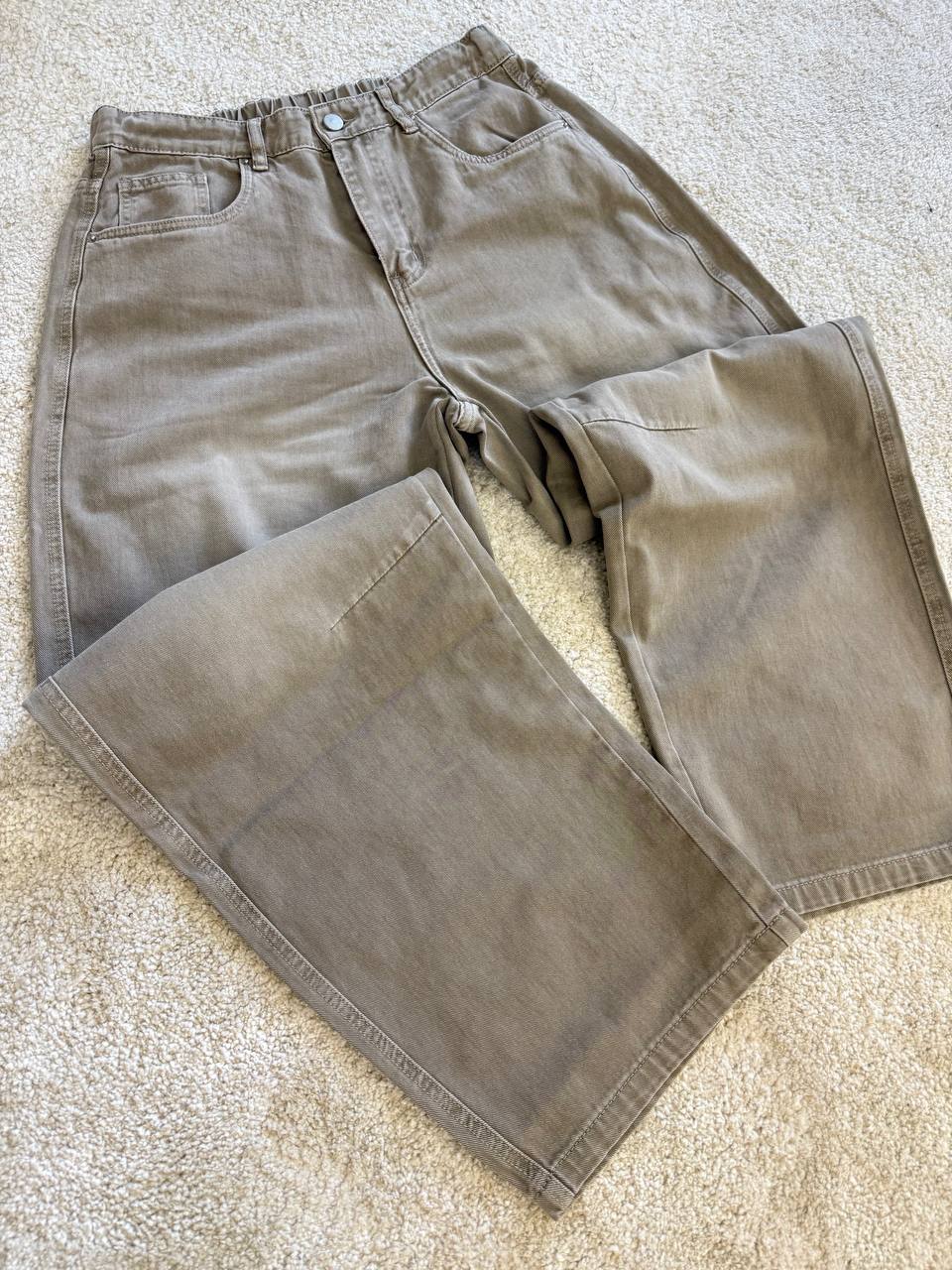 JEANS BALLOON QYB BEIGE