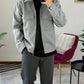 CAMICIONE PANNO GRIGIO