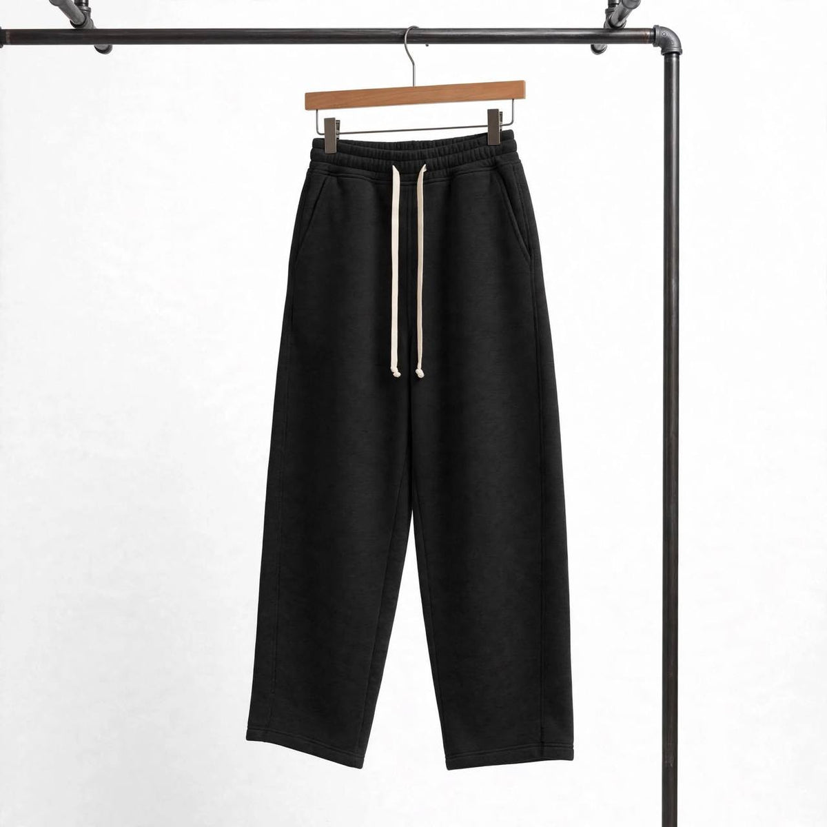 PANTALONE TUTA BALLOON NERO