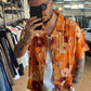 CAMICIA FANTASY ARANCIO