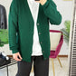 CARDIGAN BASIC VERDE