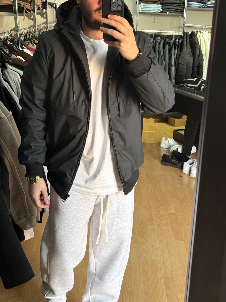 GIUBBINO TECNICO NERO