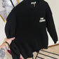 MAGLIONE GIROCOLLO FIND NERO