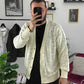 CARDIGAN TRAFORATO PANNA