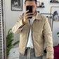 CAMICIONE ZIP BEIGE