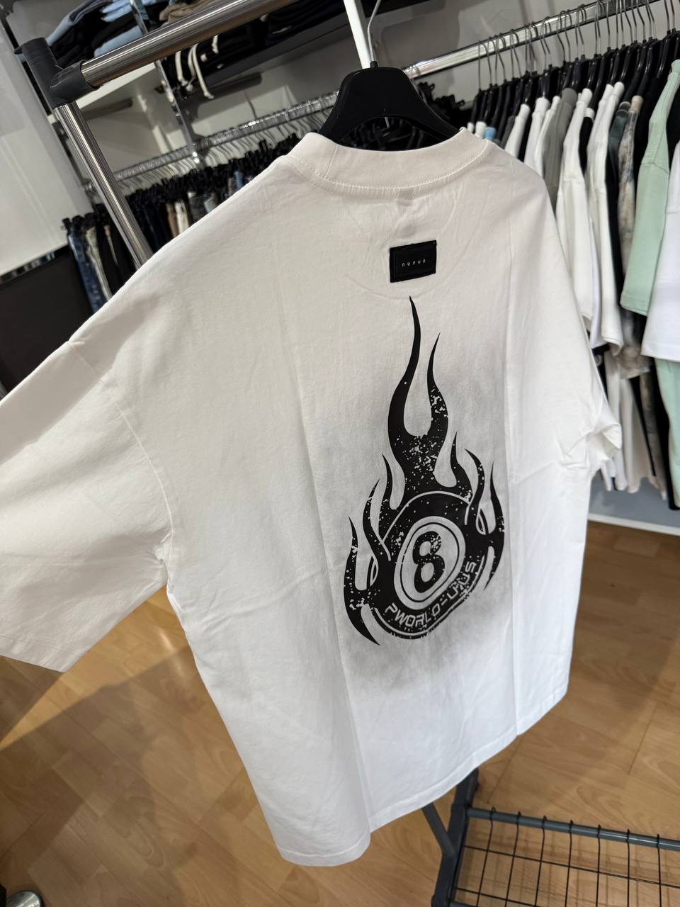 T-SHIRT STAMPA 1997 BIANCA