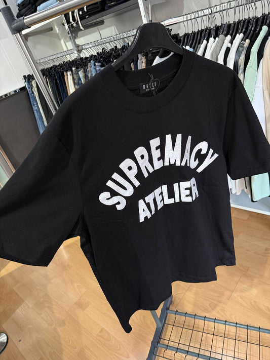 T-SHIRT SUPREMACY NERA